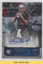 2016 Panini Prestige Xtra Points Gold 46/50 Brandon Doughty #BD Auto READ 0b5