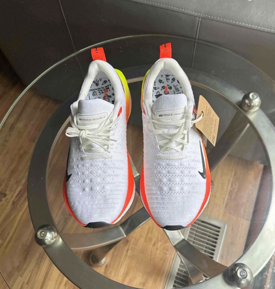 Size 10 - Nike ReactX Infinity Run 4 Just Do It Wake Up Pack