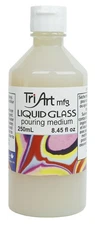 Liquid Acrylic Glass Pouring Medium 250mL, 8.45 Fl Oz (Pack of 1)