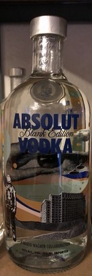 Absolut Vodka Blank Mario Wagner 0.7L - NEU