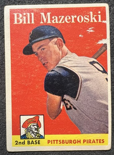 Bill Mazeroski #238 1958 Topps card