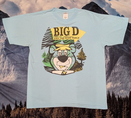 Big D And The Kids Table T Shirt Adult L Large Blue Ska Punk Band Graphic Anvil