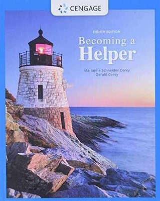 Becoming a Helper (MindTap - Paperback, by Corey Marianne; Corey - Very Good
