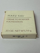 Mary Kay Creme To Powder Foundation Beige 4.0 NOS Discontinued .35oz