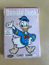 Vintage 1950S Donald Duck Card Game By Russell Manufacturing Co.