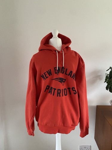 New England Patriots Nike  Football Hoodie Sweatshirt (Men's Large) Red