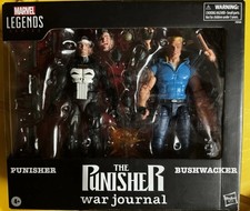 Marvel Legends Punisher & Bushwacker 2 Pack The Punisher War Journal New Sealed