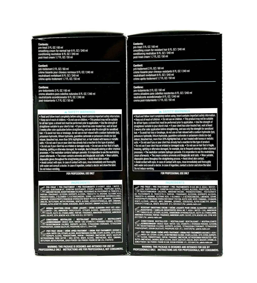 Sistema de suavizado permanente Matrix Opti Smooth Pro-Keratin Foto 3 de 4