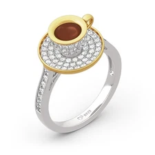 Vital Health Coffee - Lovekafe Capuchino Con Anillo Size 8
