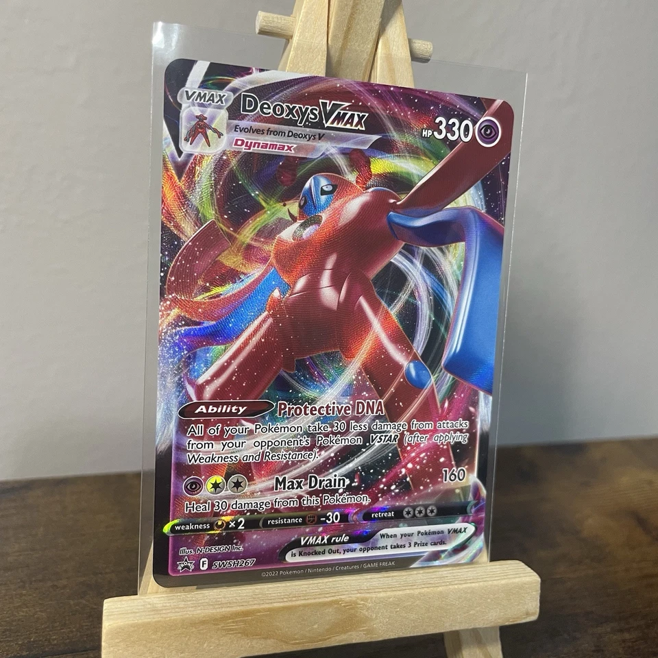 DEOXYS VMAX - SWSH267 - SWORD & SHIELD PROMO - POKEMON CARD NM - Image 2 of 4