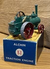 MATCHBOX LESNEY YESTERYEAR, ALLCHIN TRACTION ENGINE, RARE STRAIGHT TREADS, BOXED