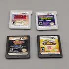 Nintendo DS & 3DS Game Lot of 4 Ninja Turtles, Power Rangers, Beyblade, Cloudy