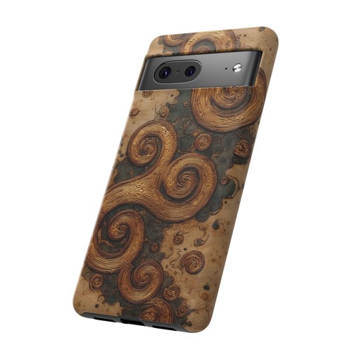 Ancient Spiral Aged Parchment - Phone Cover Case for iPhone, Galaxy, Pixel - 第 163/261 張圖片