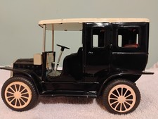 Vintage Tin Litho Toy Car Coach Automobile