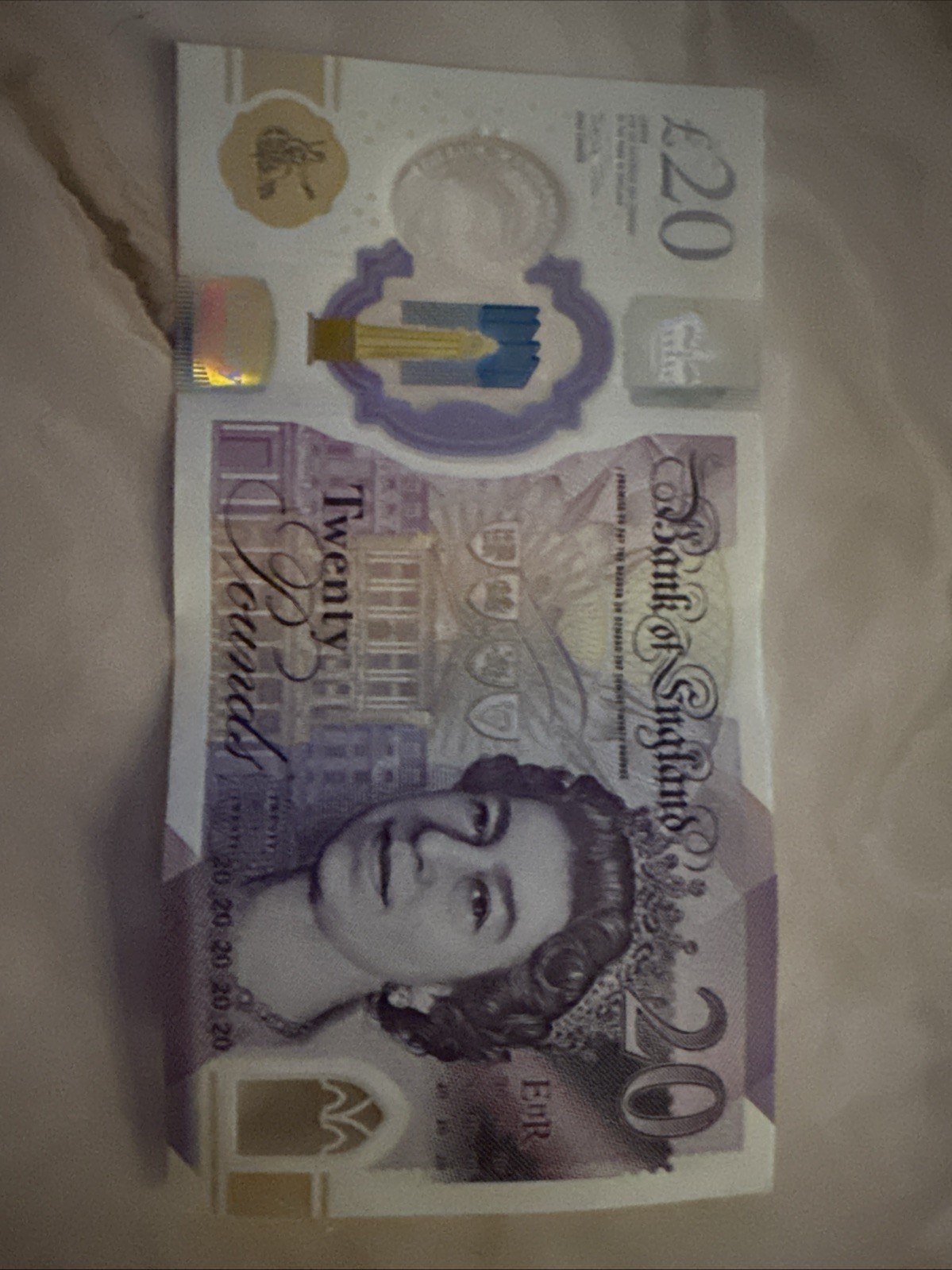 £20 AA111 Serial Number