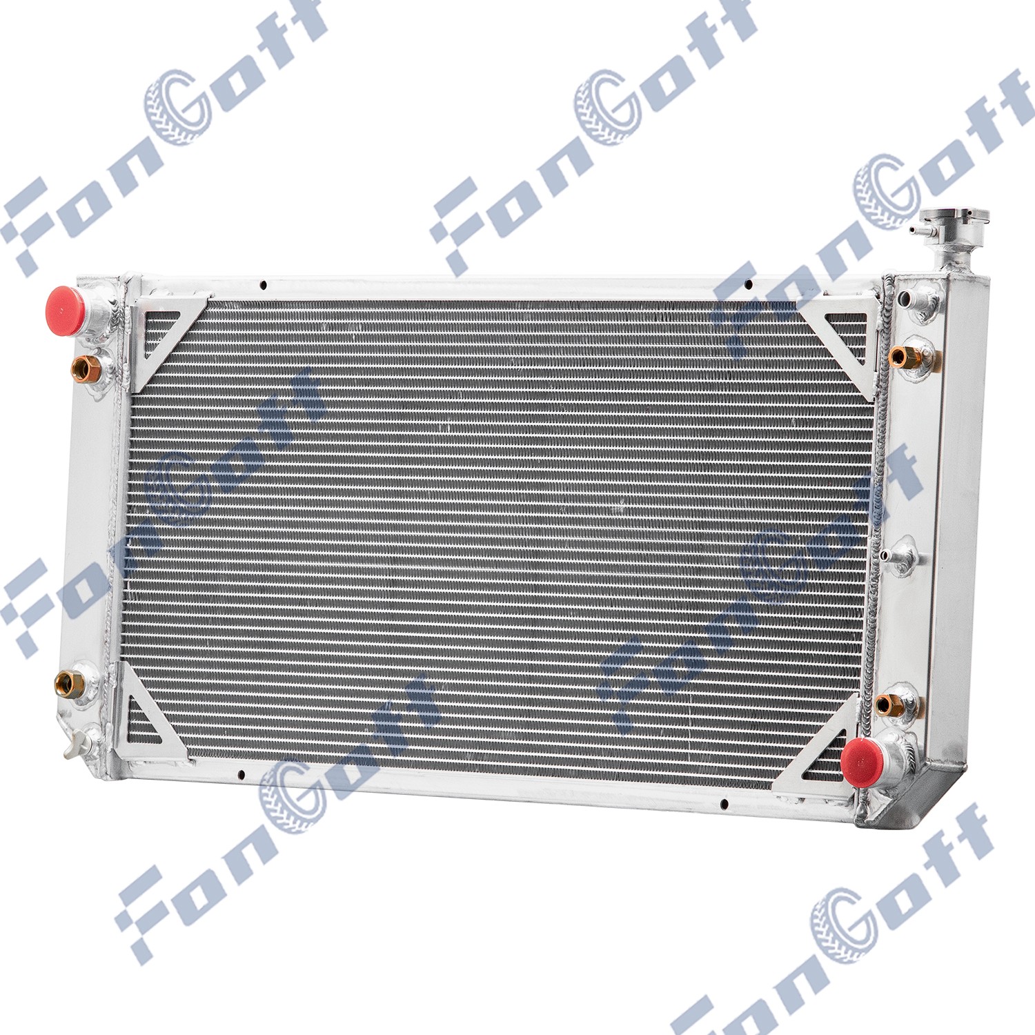 3 Row Radiator For 88~1993 92 Chevy GMC C/K 1500 2500 3500 Pickup 6.2L V8 DIESEL thumbnail 2