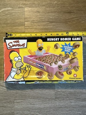 The Simpsons Hungry Homer Game Winning Moves 2004 Board Game