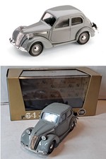 2582. BRUMM R064-02 FIAT 1100B Berlina 1948 Grigio/Grey Classic Oro Box   MB