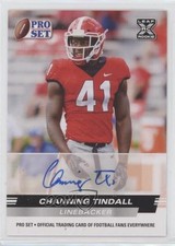 2022 Leaf Pro Set Draft Auto Channing Tindall #PSA-CT1 Auto 0u79