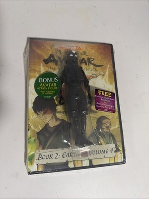 Avatar Last Airbender Book 2 Earth Vol 4 Legend Of Aang Black Cosmic Figure Rare