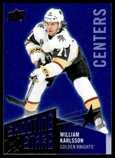 2018-19 Upper Deck Shooting Stars Centers William Karlsson Vegas Golden Knights