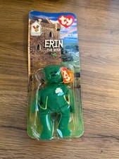 RARE TY McDonalds Teenie Beanie Baby Mini Erin the Bear 1997 Retired With Errors