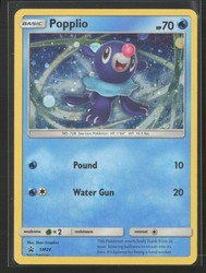 Popplio 039/149 Cosmos Holo Promo Sun & Moon Base