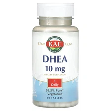 DHEA, 10 mg, 60 Tablets
