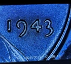 UNC 1943 steel Penny DD Error  VF Gems!!