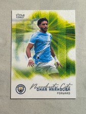 2025-26 Topps Manchester City Team Set Pitch Pursuits Omar Marmoush #28
