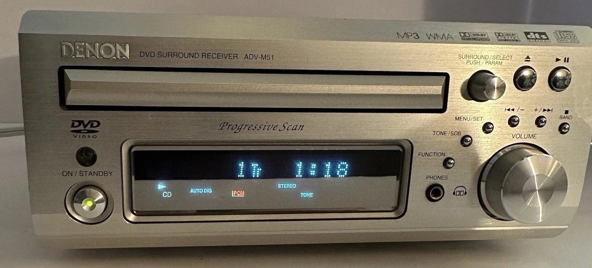 RARE Denon ADV-M51 CD DVD Surround Receiver Compact Player Hi-Fi