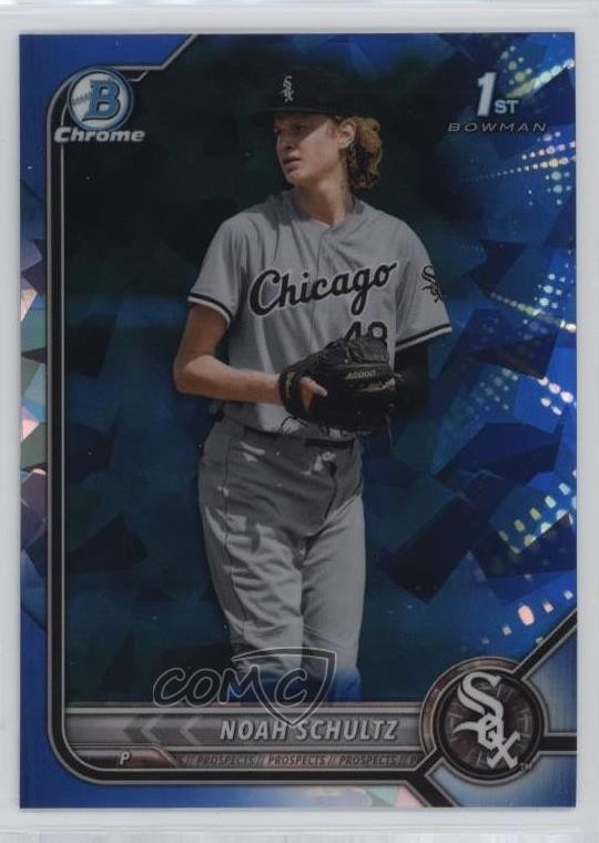 2022 Bowman Chrome Draft Sapphire Edition Noah Schultz #BDC-56 0ta6