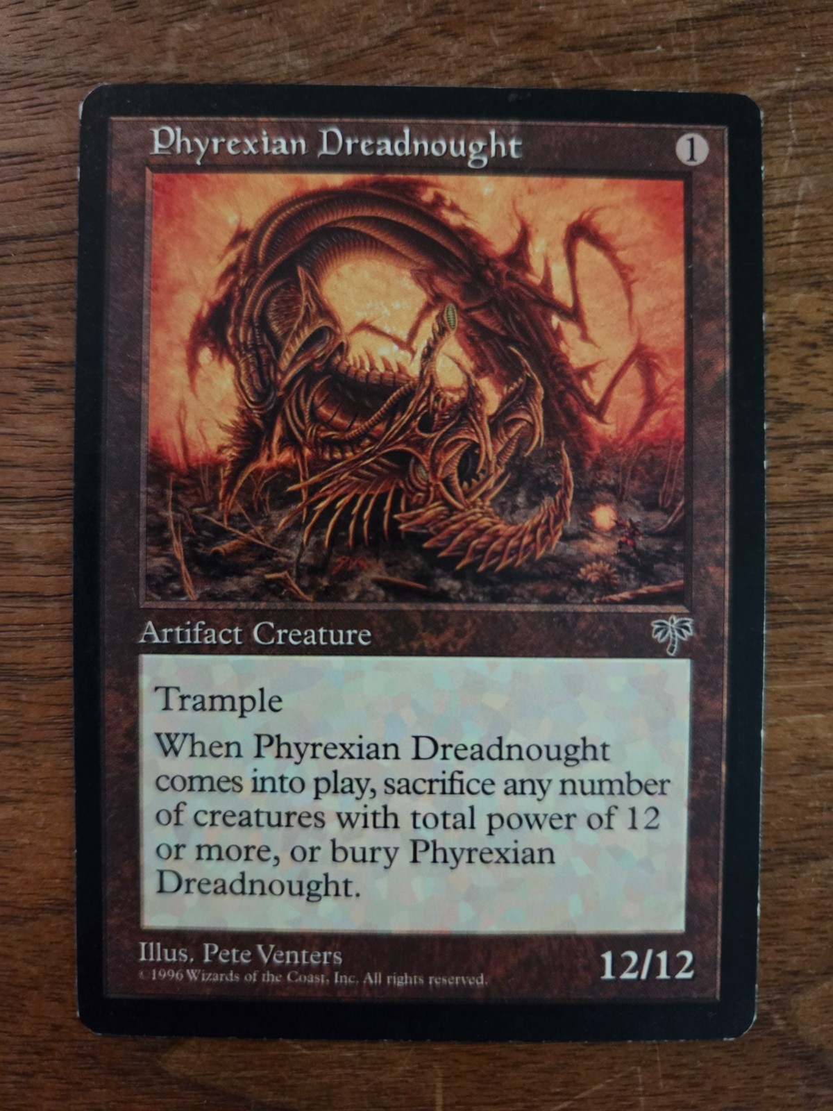 Phyrexian Dreadnought Mirage Regular