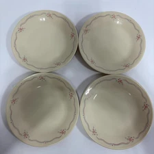 Vintage Corelle by Corning English Breakfast Bread & Butter Plates - Set of 4