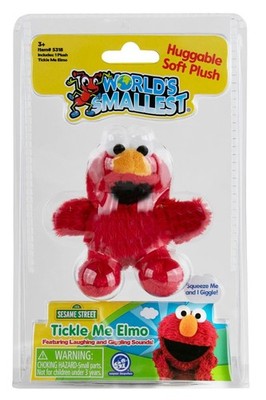 World's Smallest Tickle Me Elmo Plush