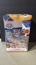 Nickelodeon Paw Patrol 4pc Full Sheet Set Microfiber