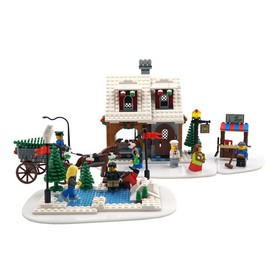 LEGO Bakery Display Base (10216 Winter Village: Bakery)