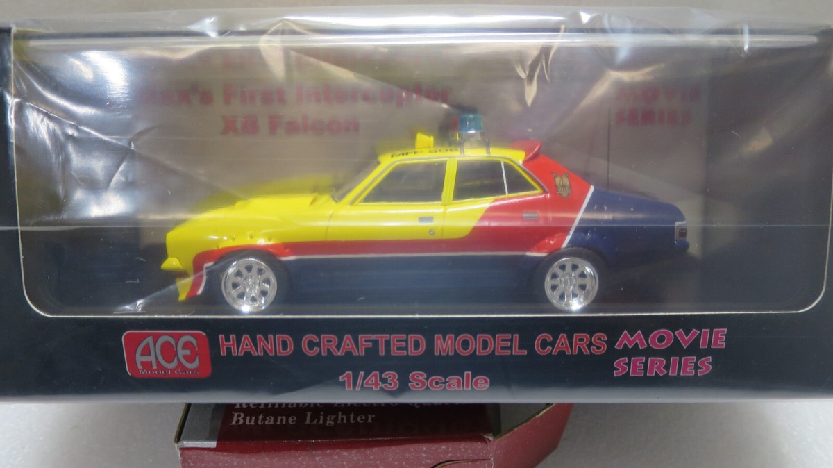 ACE 1/43 MAD MAX FORD XB FALCON MFP SEDAN V8 MAX'S 1st INTERCEPTOR