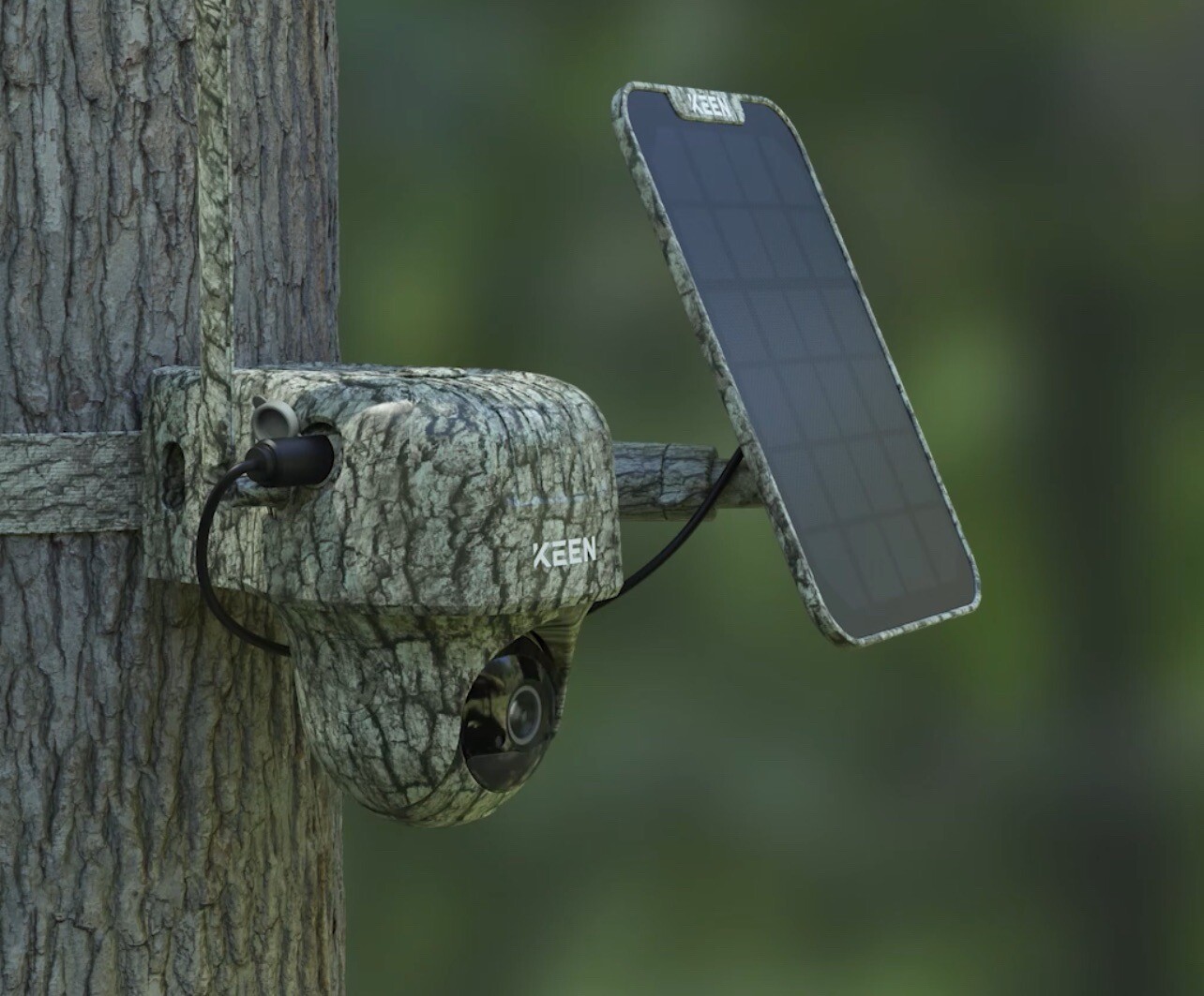 KEEN RANGER PT 4G LTE Solar Wireless Cellular Waterproof Pan Tilt Outdoor Camera
