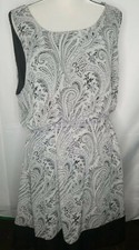 Love Delirious LA dress 3X plus size *24-26 gray/black. Lined. Sleeveless NWT