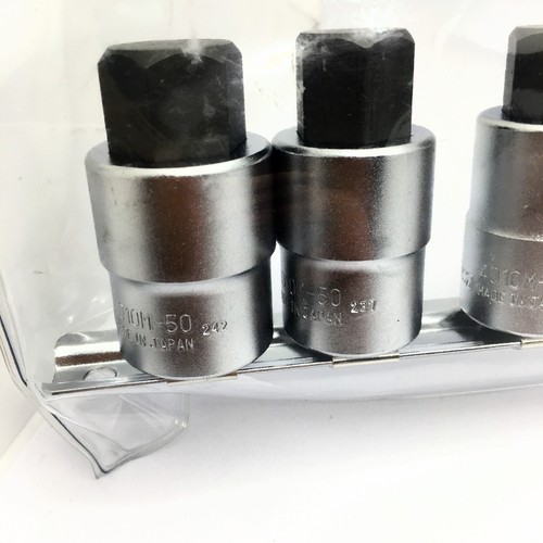 Ko-ken Koken RS4010M/10-L50 Hex Bit Socket Wrench 50mm 10 Set 12.7mm (0.5 in) sq - Picture 8 of 11