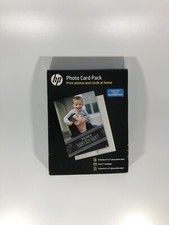 NEW HP Inkjet Printer Glossy Photo Card Picture Paper Pack 5 x 7 4 x 6