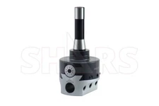 Shars 4" Adjustable Boring Head 0.0005 Radius + Removable R8 Shank M]