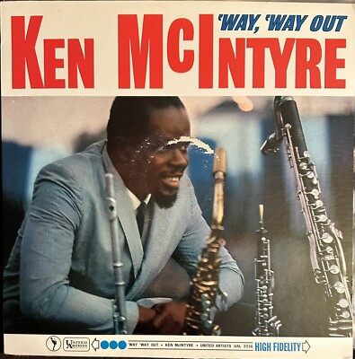 Ken McIntyre-Way, Way Out LP United Artists Mono 1st Pressing 1963 Jazz Vinyl EX
