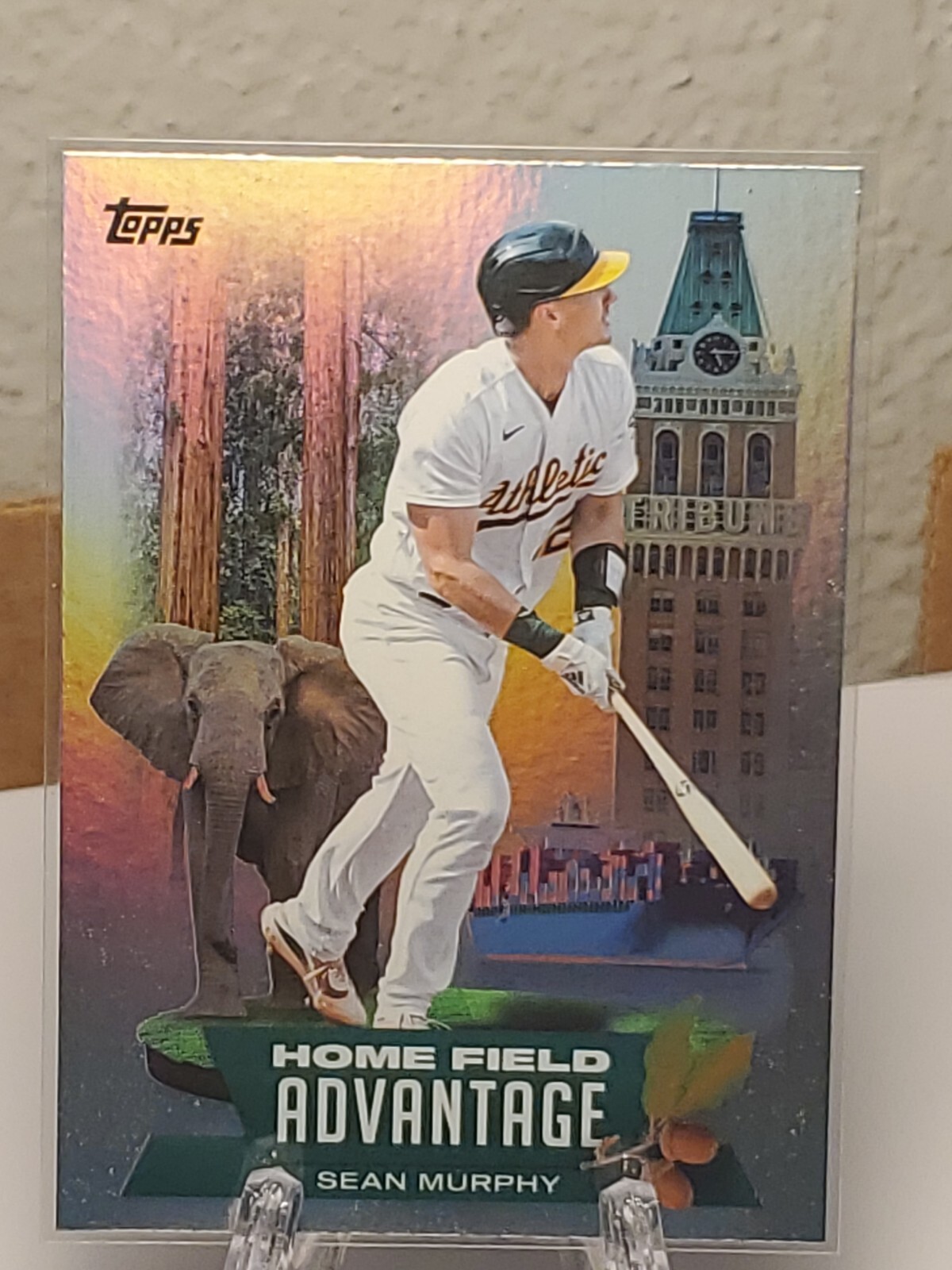2022 topps   UPDATE SERIES   HOME FIELD ADVANTAGE   SEAN MURPHY!