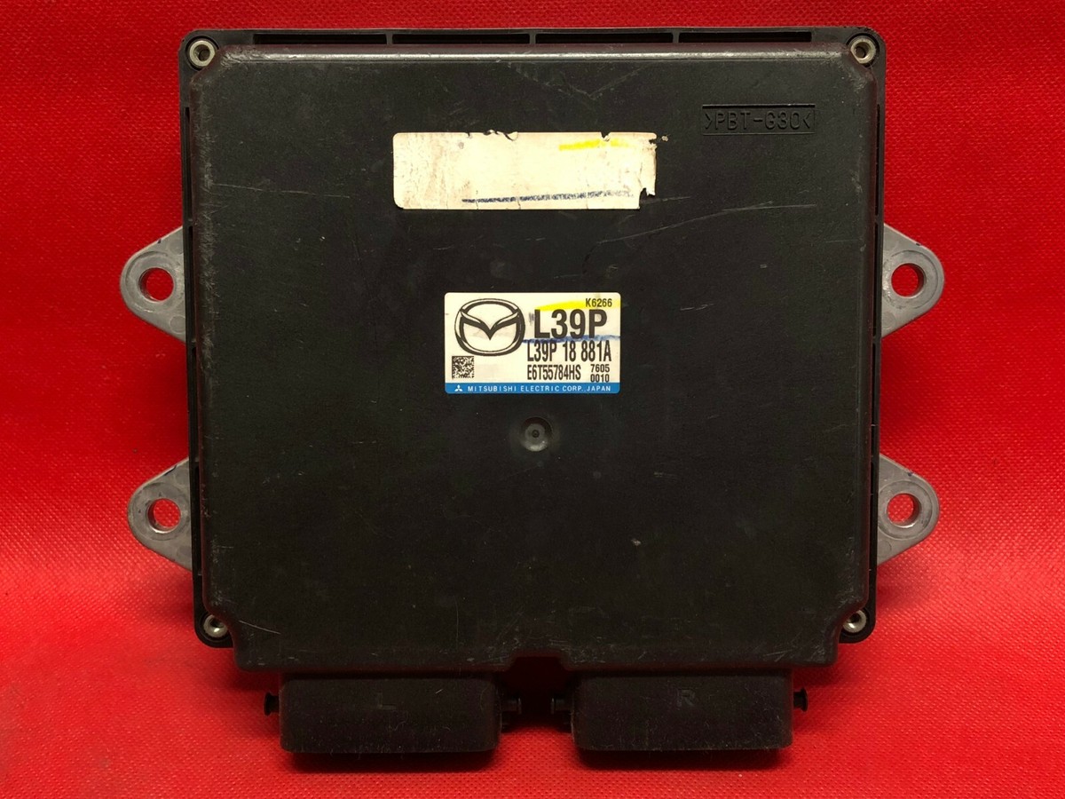 08 MAZDA CX7 CX-7 ECM ECU COMPUTER CONTROL MODULE PCM L39P 18 881A