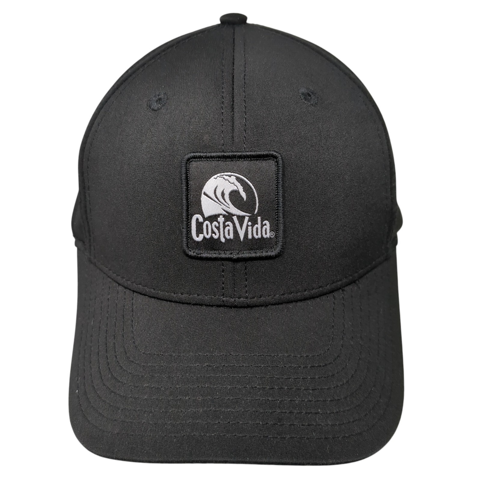 Costa Vida Patch Snapback Hat Black One Size Adju… - image 1