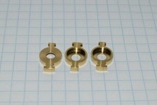 Bach Stradivarius Trumpet, Brass Valve Guides, Set of 3