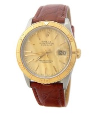 Rolex Datejust Turn-O-GRAPH Thunderbird 16263 Orologio Uomo Acciaio Oro Giallo 18K