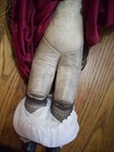 ANTIQUE LADY DOLL WITH KID LEATHER BODY  FREE SHIPPING  REDUCED PRICE — photo 7